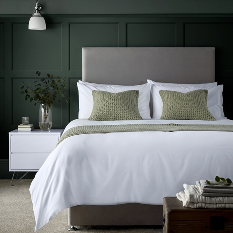 Hotel Sateen Plain 300 Lanka -hotelli Bedlinen Set