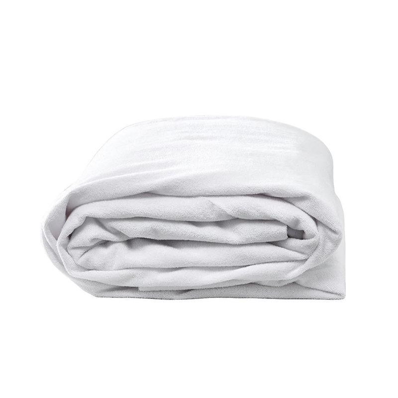 50/50 polyesteripuuvilla 180 gsm frerry pyyhe vedenpitävä hotellipatjansuoja