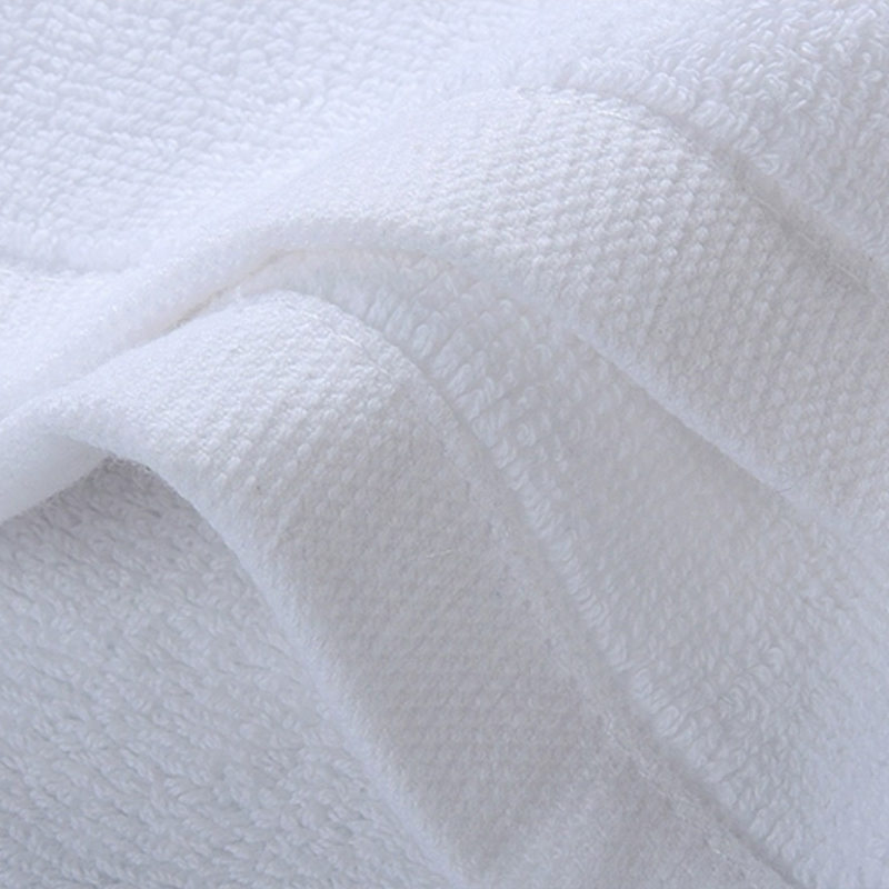 Puhdas puuvilla 32s kaksinkertainen kierre tavallinen terry valkoinen hotellipyyhkeet Puhdas puuvilla 32s kaksinkertainen kierre tavallinen terry valkoinen hotellipyyhkeet
