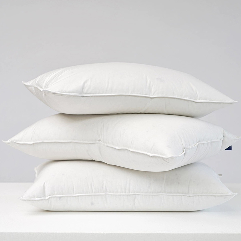 280T Cotton Shell 70/30 Valkoinen Duck Down Feather Hotel Bed -tyynyt