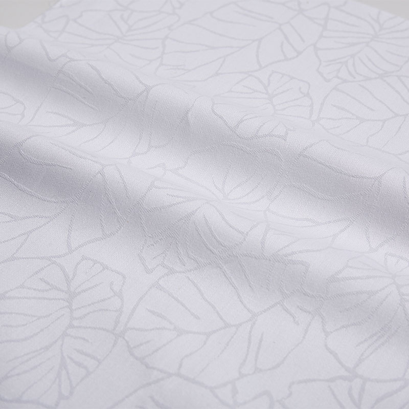 Puuvilla Jacquard lähtee hotellin tekstiilikaakista