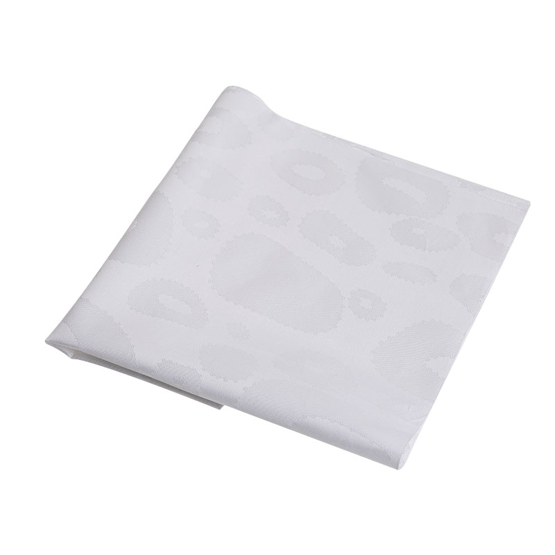 300T puuvilla puhdas valkoinen Sateen Jacquard Hotel Bedline -kangas